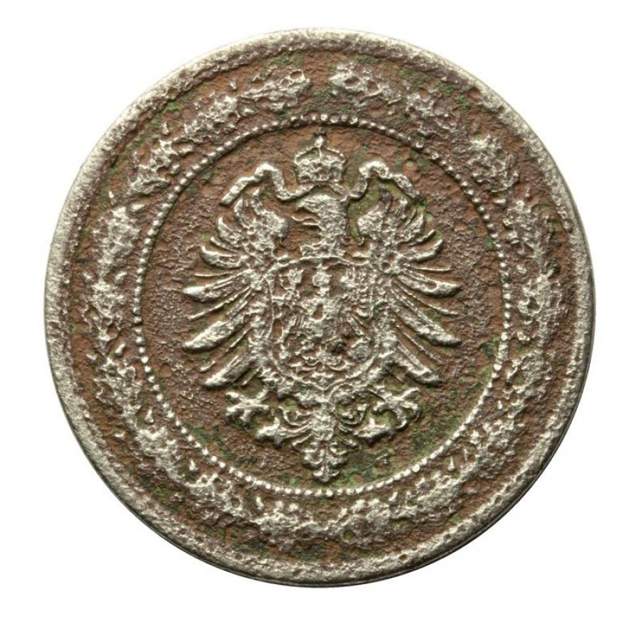 20 pfennig 1887 Frédéric-Guillaume II Allemagne Stuttgart