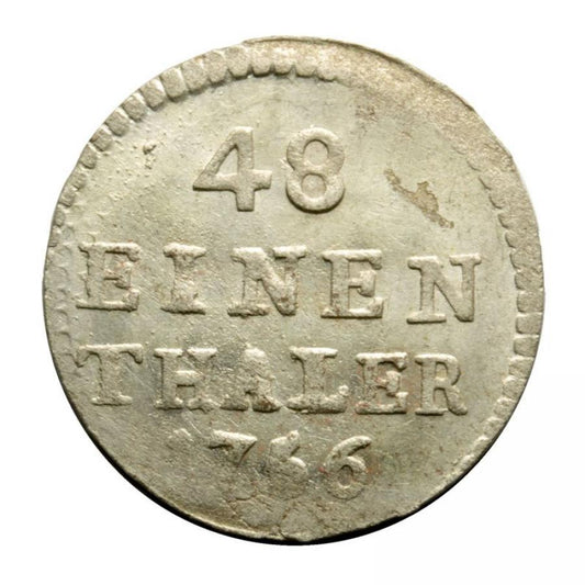 1/48 thaler 1756 août III Dresde