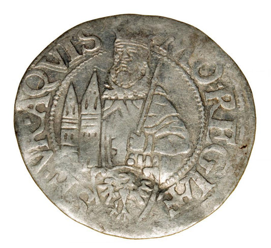 2 marks 1577 Rodolphe II Habsbourg Allemagne Aix-la-Chapelle