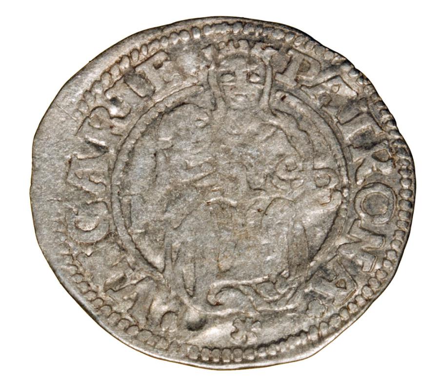 Denier 1542 Ferdinand Ier de Habsbourg Hongrie Kremnica