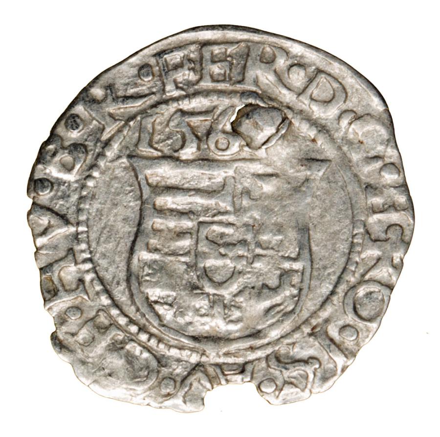 Denier 1564 Ferdinand Ier de Habsbourg Hongrie Kremnica