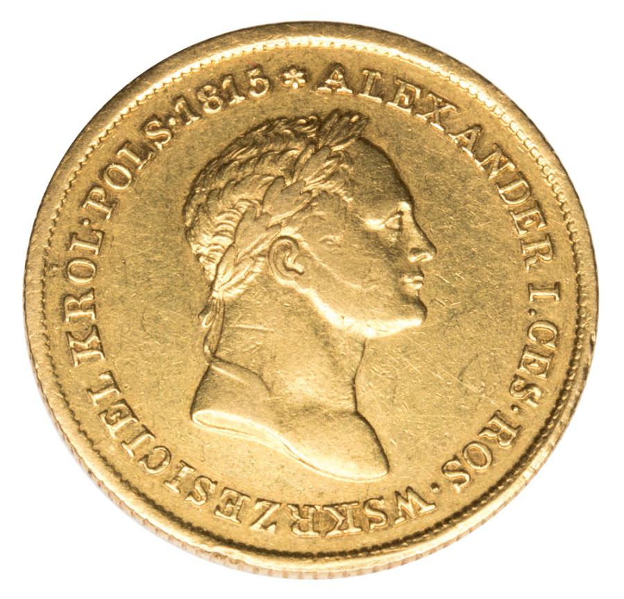 50 zlotys 1829 Alexandre Ier Romanov Royaume de Pologne or