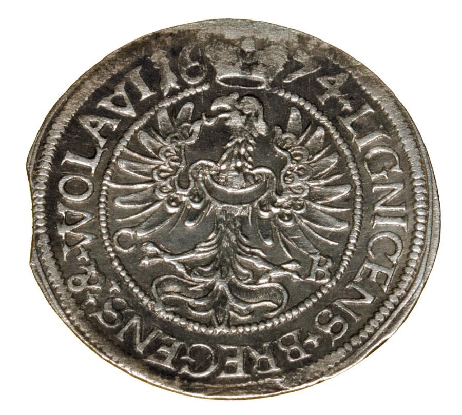 3 kreuzer 1674 George William Brzeg