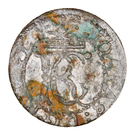 Szeląg 1653 John Casimir Lituanie Vilnius