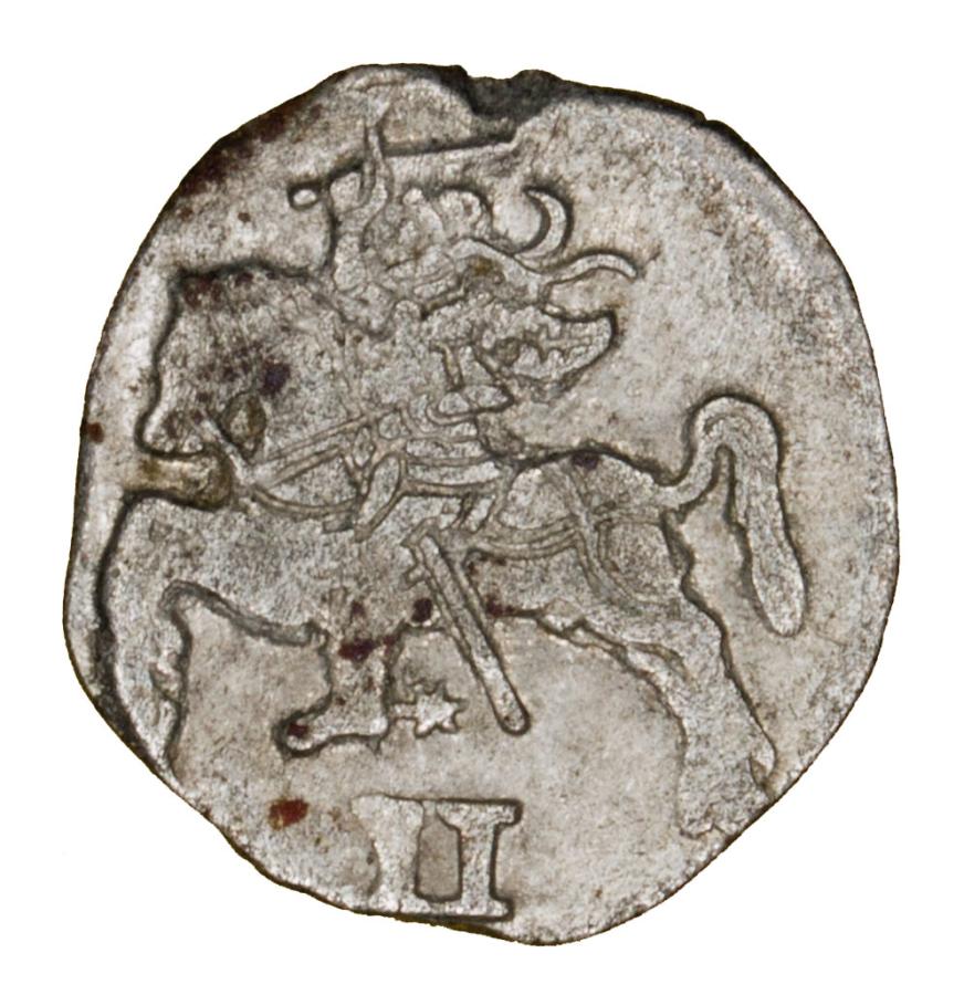 Deux deniers 1569 Sigismond II Auguste Lituanie Vilnius