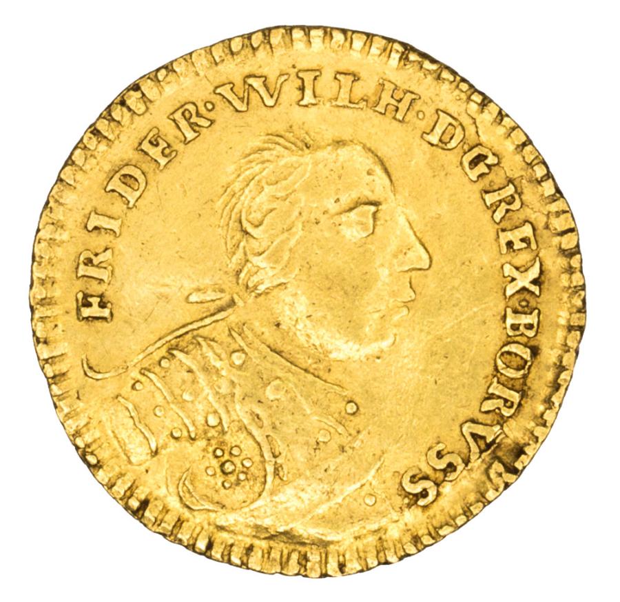 1/2 ducat 1726 Frédéric Guillaume Allemagne Berlin