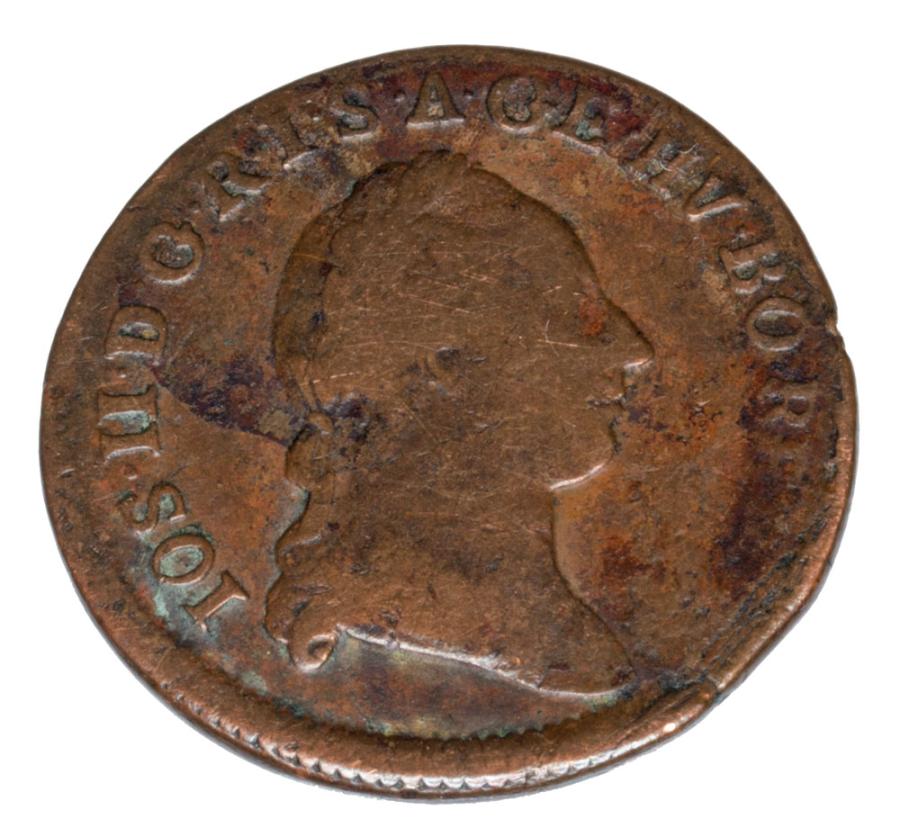 1/2 kreuzer 1781 Joseph II Habsbourg Autriche Vienne