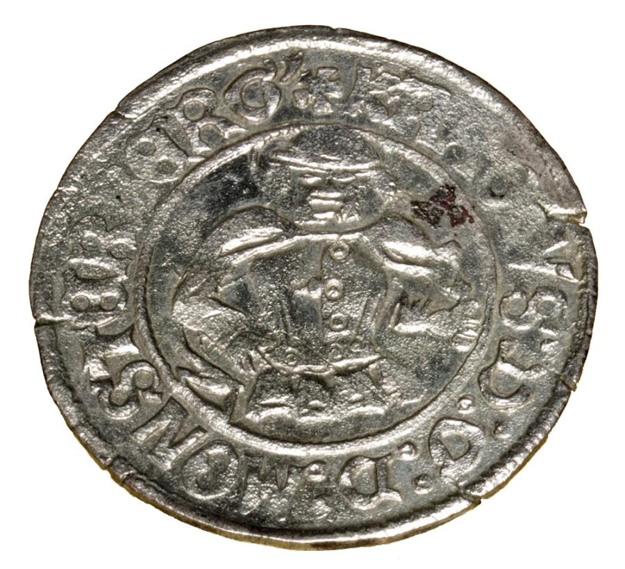 Grosz 1518 Charles Ier Duché de Ziębice-Oleśnica Złoty Stok