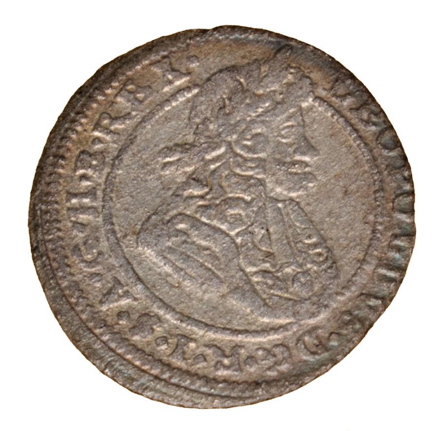 1 kreuzer 1669 Léopold Ier Habsbourg Silésie Brzeg