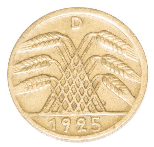 5 Reichspfennig 1925 Allemagne Munich D