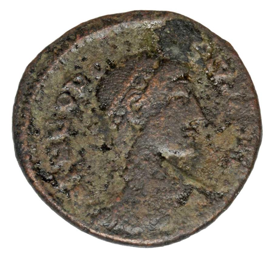 Follis 179-395 Théodose Ier Empire romain Thessalonique