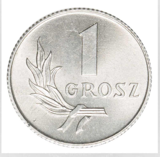1 grosz 1949 PRL Varsovie