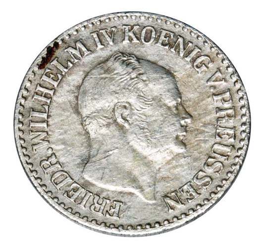 1 grosz d'argent 1855 Frédéric Guillaume IV Prusse Berlin A