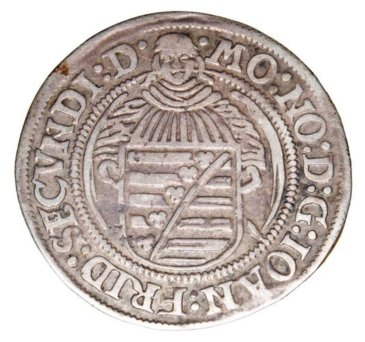 Grosz 1562 Jean-Frédéric II Allemagne Saxe Saalfeld