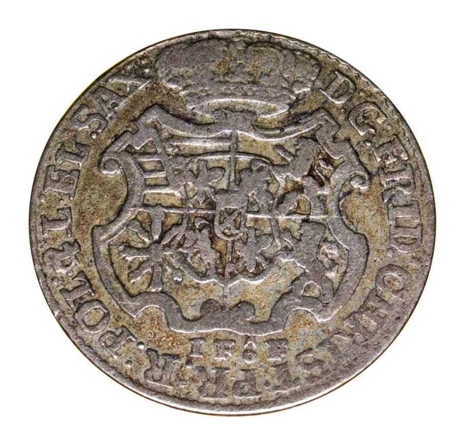 1/12 thaler 1763 Frédéric Christian Allemagne Saxe Leipzig