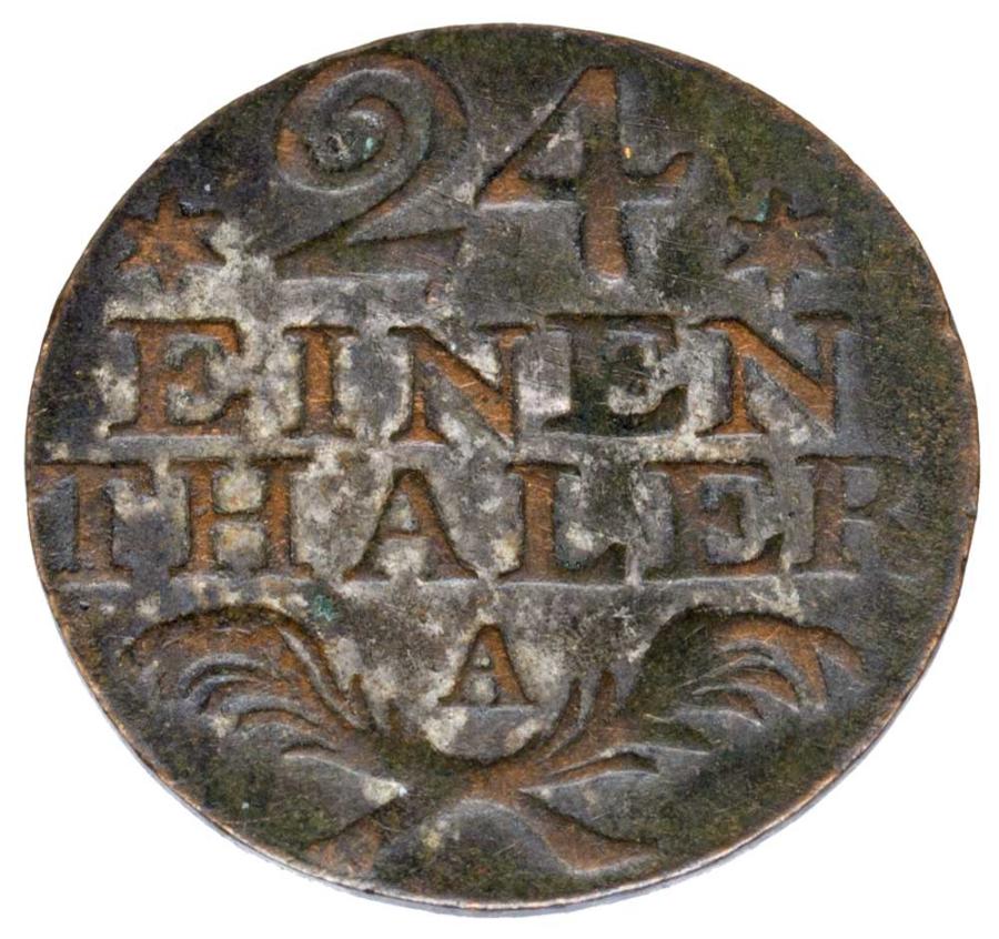 1/24 thaler 1782 Frédéric II Allemagne Brandebourg Berlin A