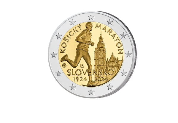 2 Euro 2024 Slovaquie 100e anniversaire du Marathon international de Košice