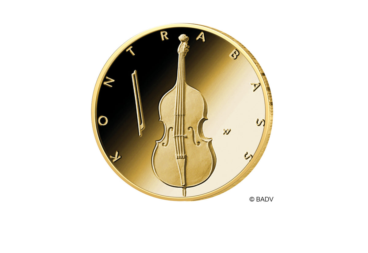 Pièce de 50 euros en or 2018, Allemagne, frappe Double Bass, au choix
