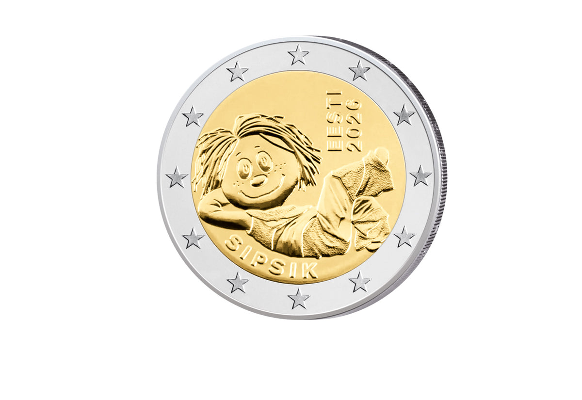 2 Euro 2026 Estonie Sipsik