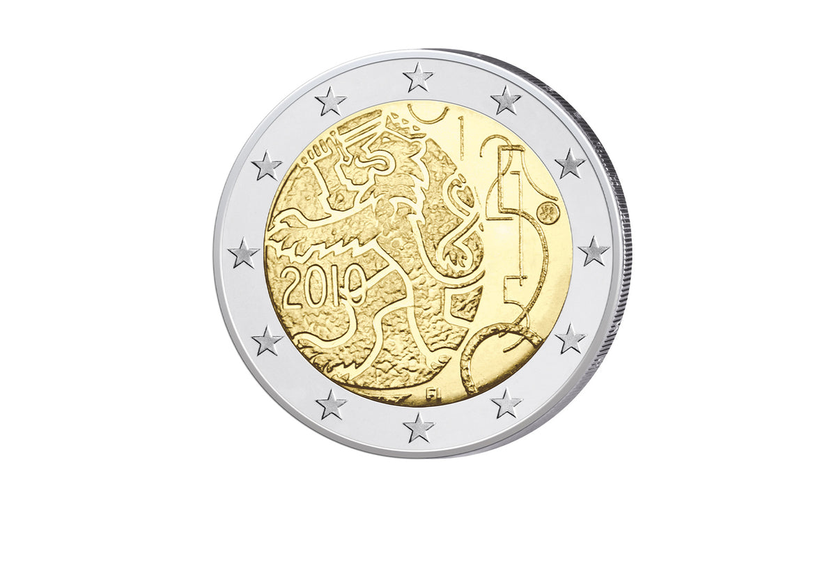 2 euros 2010 Finlande 150 ans de la monnaie finlandaise