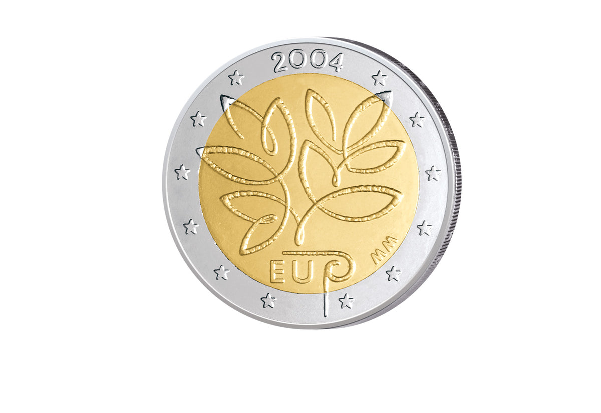 2 Euro 2004 Finlande Élargissement de l'UE