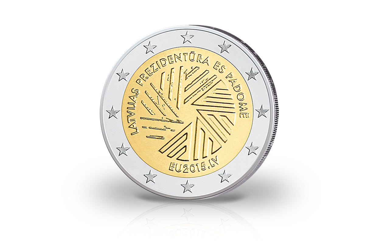 2 Euro 2015 Présidence de la Lettonie au Conseil de l'UE bfr.