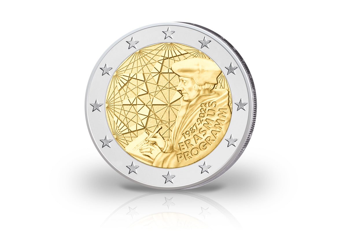 2 euros 2022 Malte 35e anniversaire du programme Erasmus