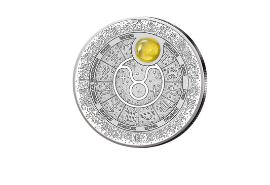 Pièce de 20 euros en argent 2026 Autriche Taureau - Série Constellation