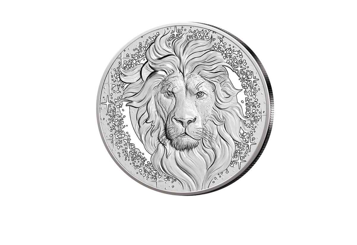 Pièce de 20 euros en argent 2026 Autriche Lion - Série : Constellations