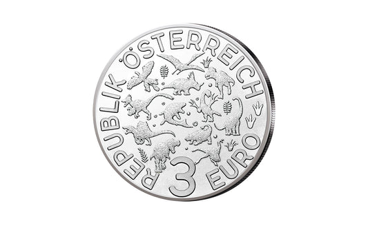 3 Euro 2024 Autriche Méduse Luminescente bfr.