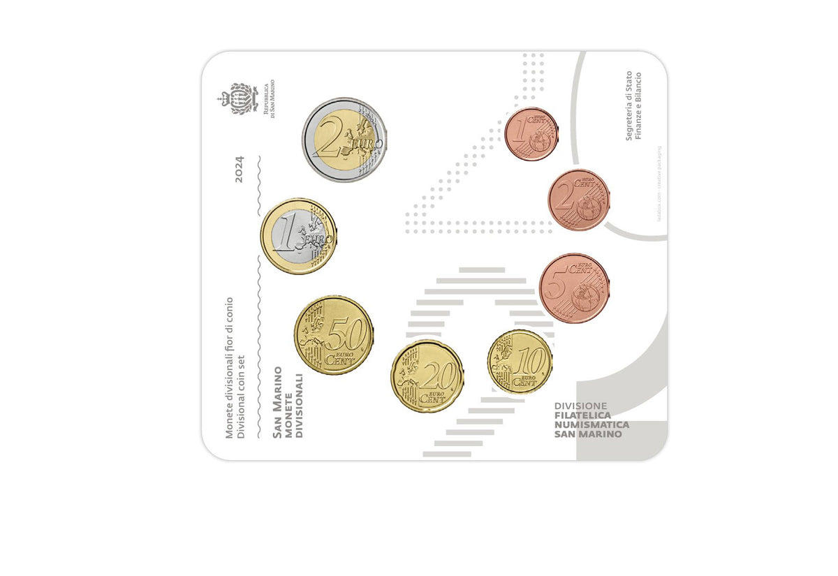 Série de pièces de monnaie en euros de Saint-Marin 2024