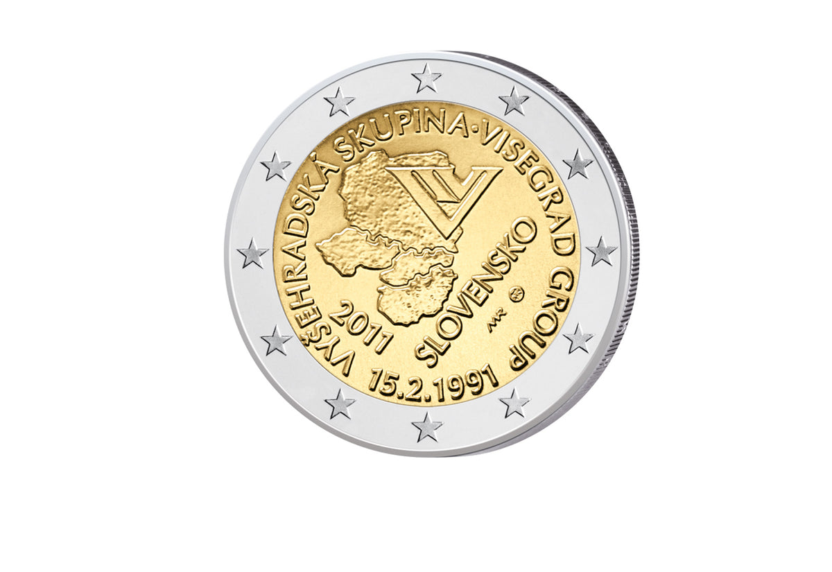 2 Euro 2011 Slovaquie Accord de Visegrád bfr