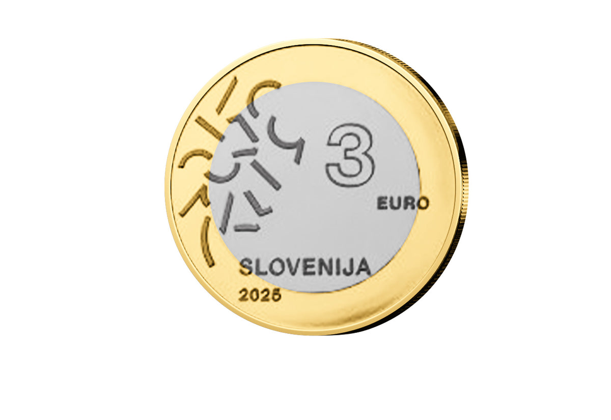 3 Euro 2025 Slovénie Nova Gorica bfr.