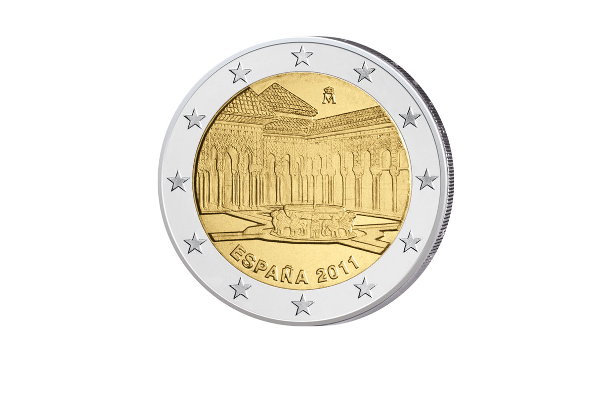 2 Euro 2011 Espagne Grenade Alhambra