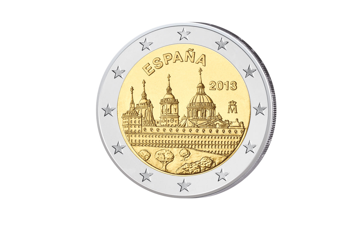 2 Euro 2013 Espagne Saint-Laurent de l'Escurial