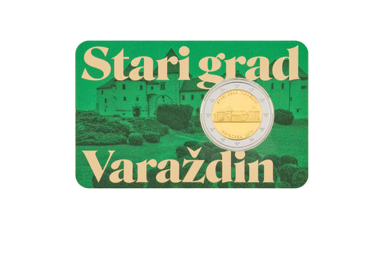 2 euros 2024 Ville croate de Varazdin en Coincard