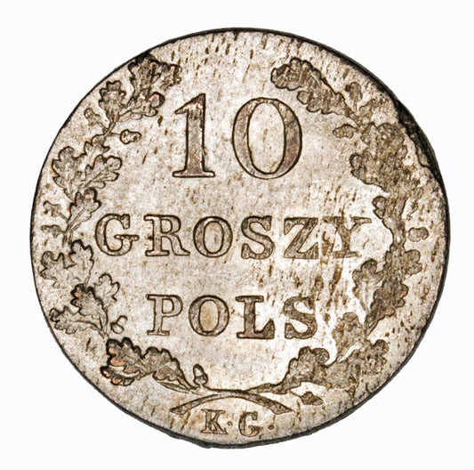 10 groszy Insurrection de novembre 1831 Varsovie