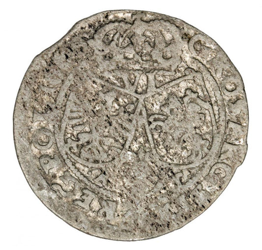 Szóstak 1666 John Casimir Pologne Cracovie