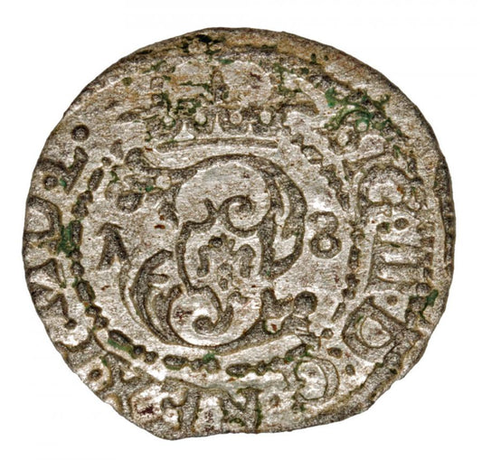 Szeląg 1618 Sigismond III Vasa Lituanie Vilnius