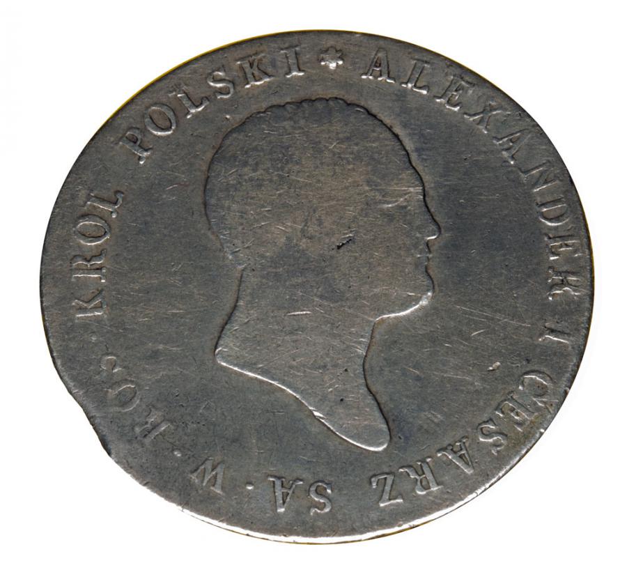 5 zloty 1817 Alexandre Ier Royaume de Pologne Varsovie