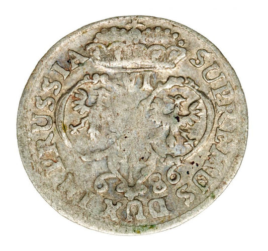 Szóstak 1686 Frédéric-Guillaume de Prusse Königsberg