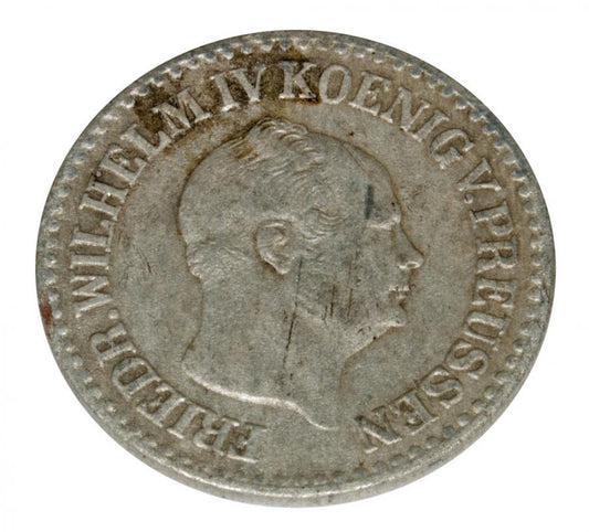 1 groschen en argent 1854 Frédéric-Guillaume IV Prusse Berlin