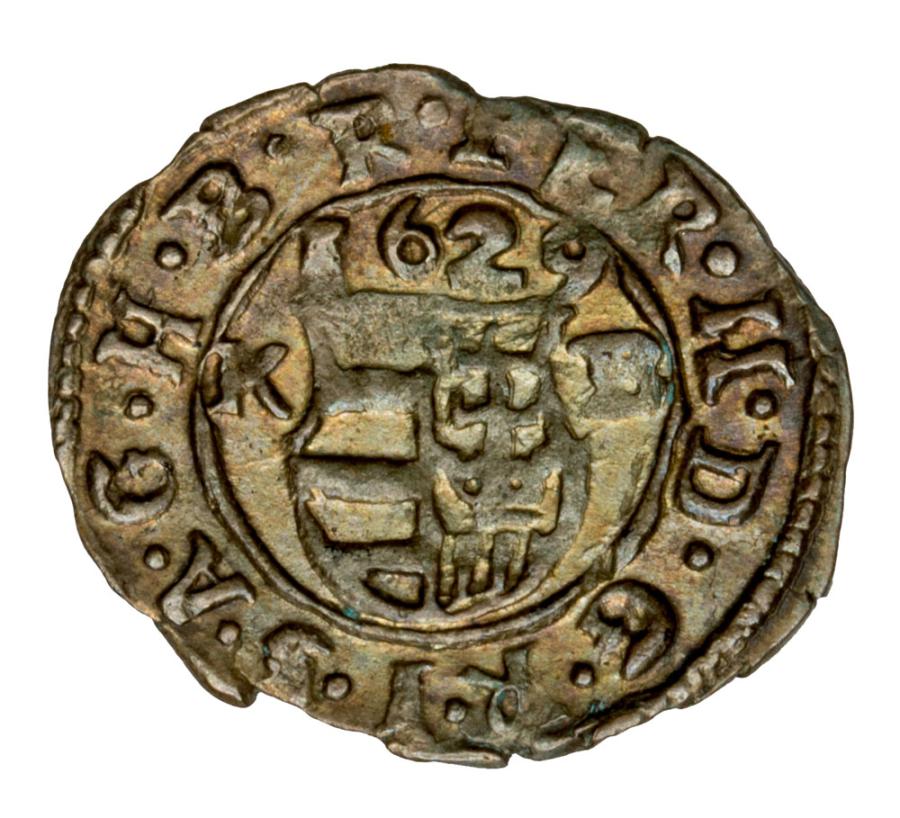 Denier 1629 Ferdinand II Habsbourg Hongrie Kremnica
