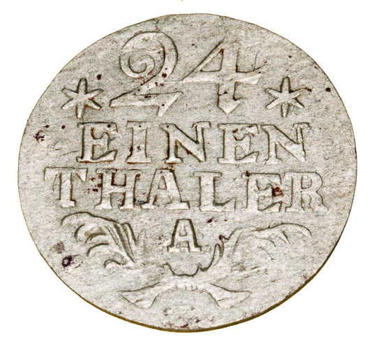 1/24 thaler 1786 Frédéric II Allemagne Brandebourg Berlin A
