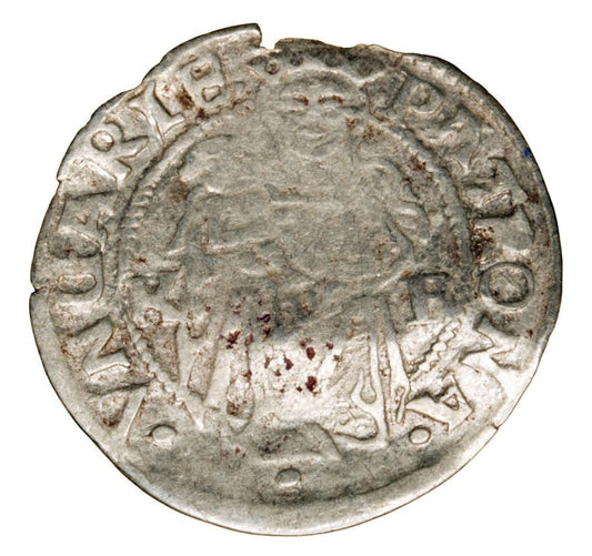 Denier 1534 Ferdinand Ier de Habsbourg Hongrie Kremnica