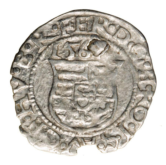 Denier 1564 Ferdinand Ier de Habsbourg Hongrie Kremnica