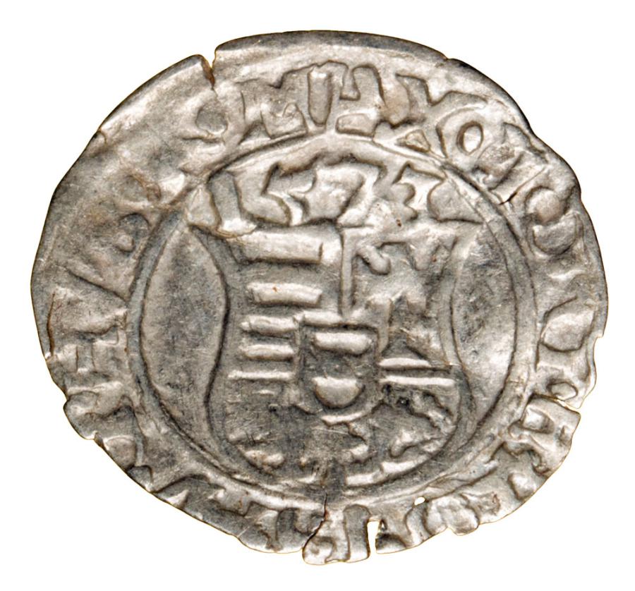 Denier 1573 Ferdinand Ier Habsbourg Hongrie Kremnica