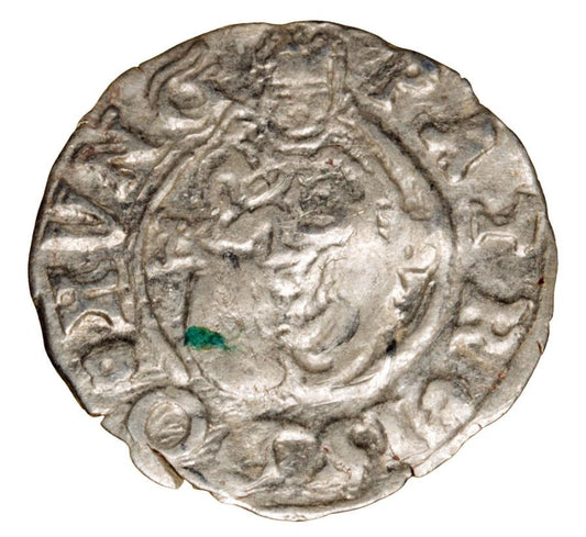 Denier 1590 Rodolphe II Habsbourg Hongrie Kremnica