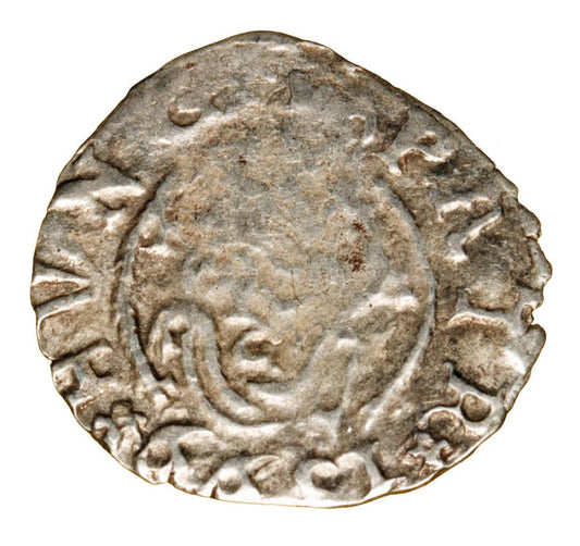 Denier 1599 Rudolf II Habsbourg Hongrie Kremnica