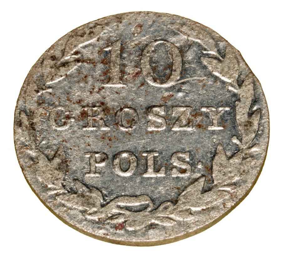 10 groszy 1831 Nicolas Ier Romanov Royaume de Pologne Varsovie